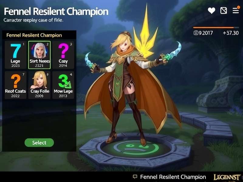 Fennel Resilient Champion Character Selection