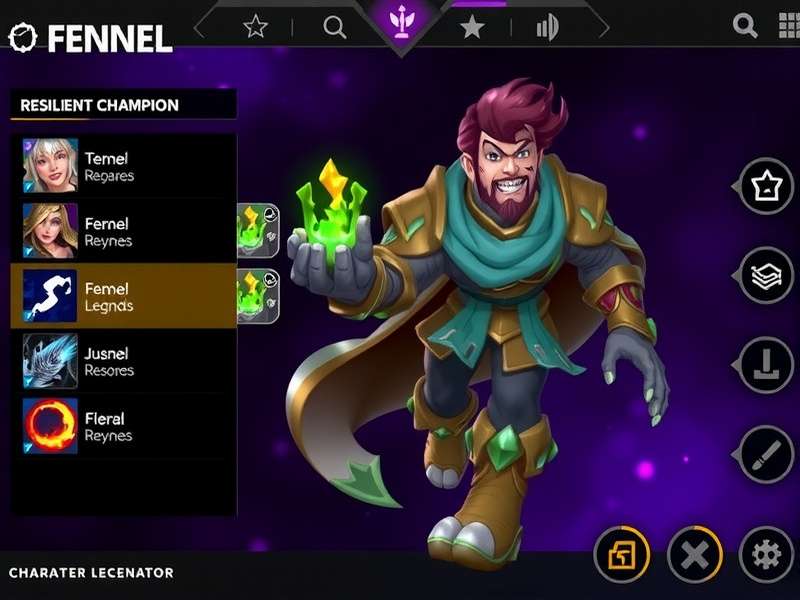 Fennel Resilient Champion Gameplay Screenshot